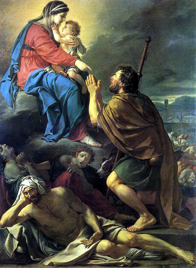 St. Roch and the Virgin